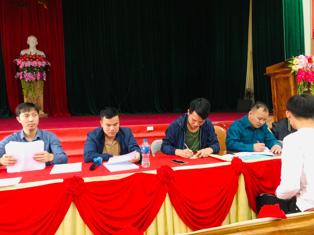 Ban CHQS TT Bắc Lý tổ chức đăng ký nghĩa vụ quân sự cho 88 công nam công dân tuổi 17 của thị trấn...
